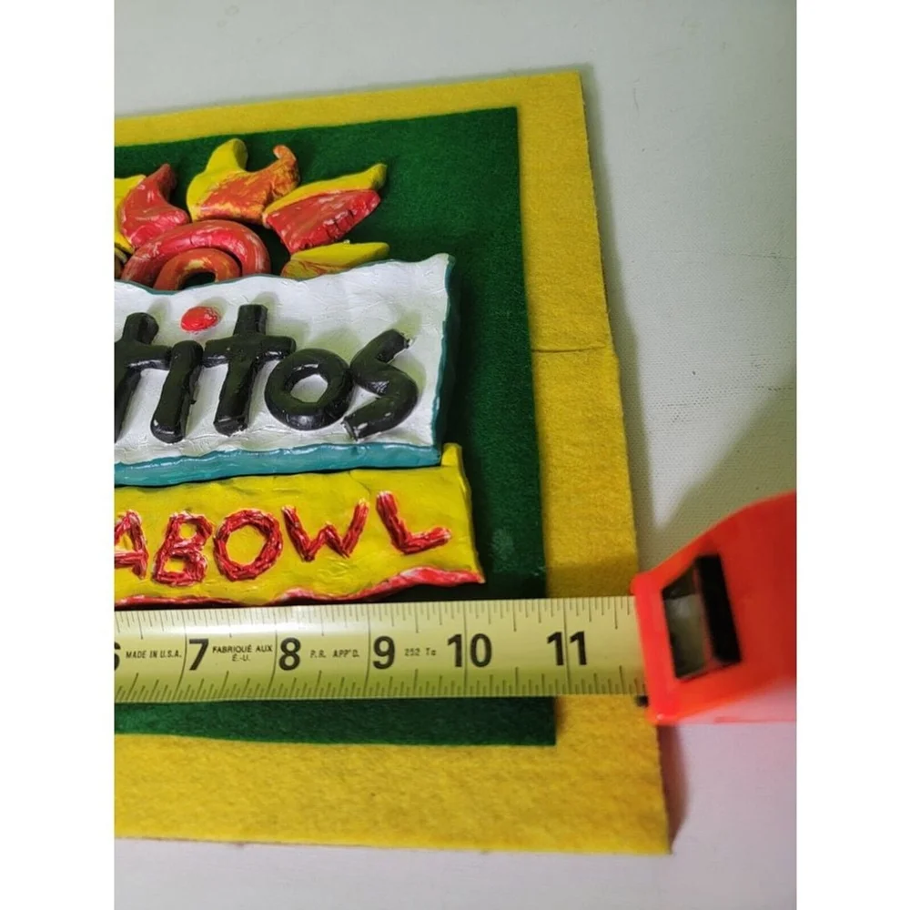 Tostitos Fiesta Bowl Hand Made Wall Art Artwork Wood Ceramic Football NCAA